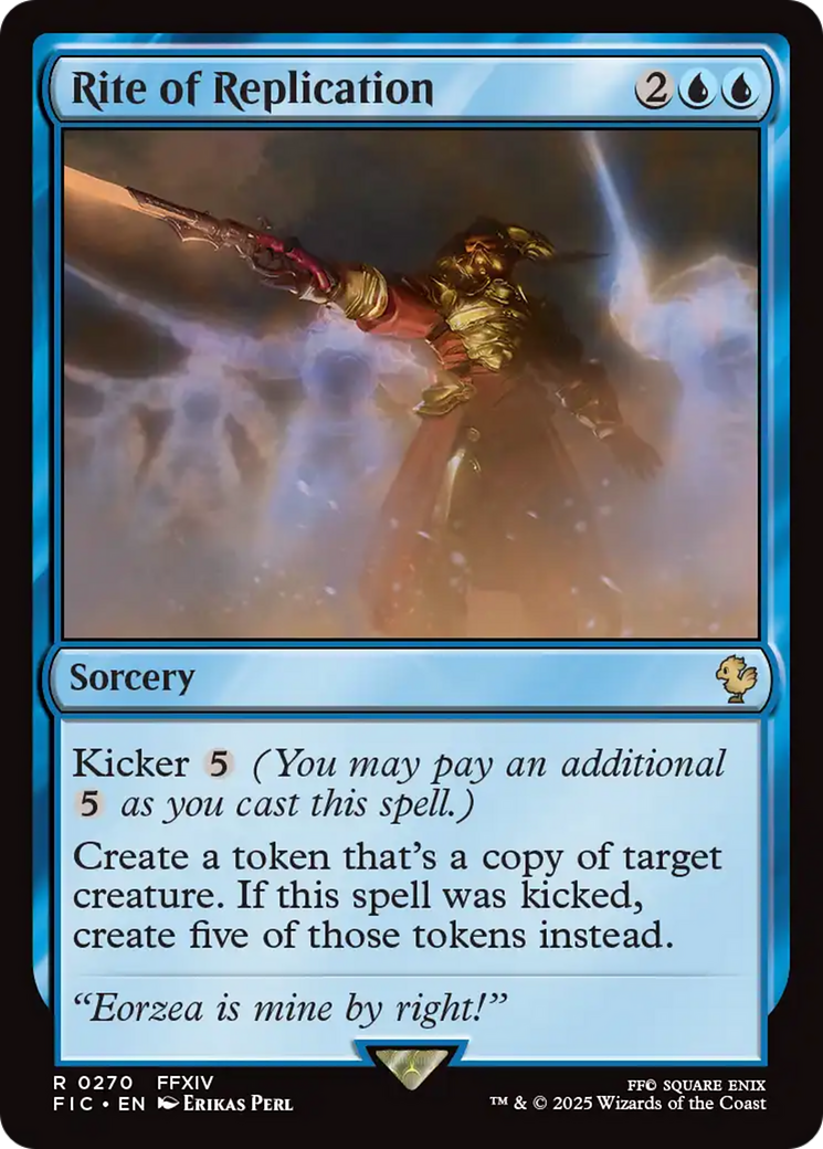Rite of Replication [FINAL FANTASY Commander] - Magic: The Gathering - Card Brawlers | Quebec | Canada |