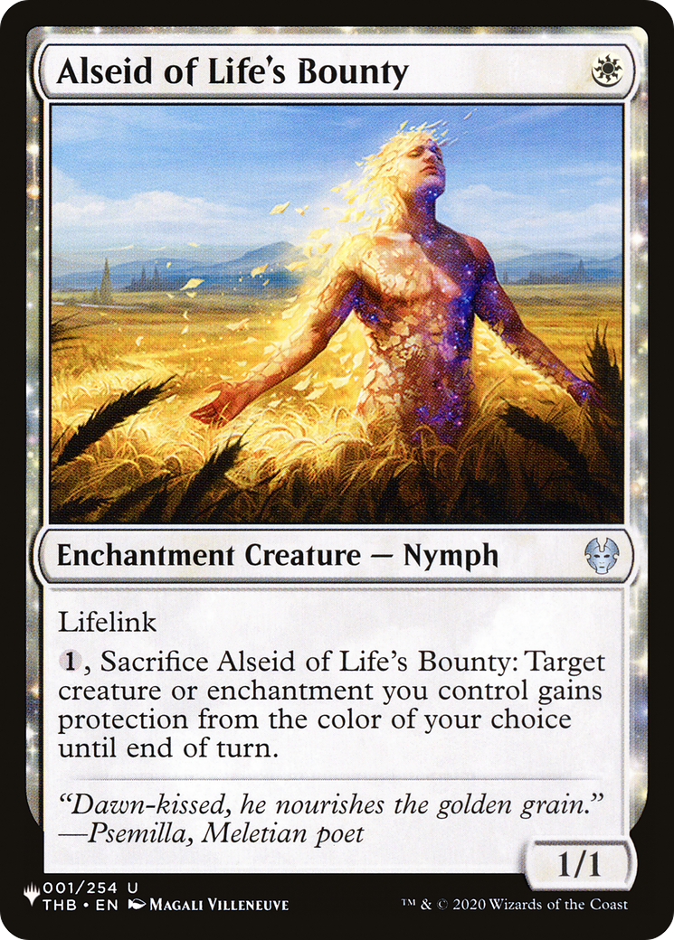 Alseid of Life's Bounty [The List] - Magic: The Gathering - Card Brawlers | Quebec | Canada |