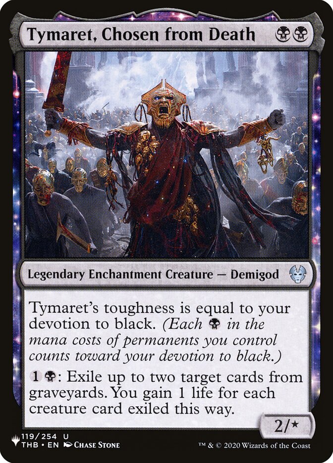 Tymaret, Chosen from Death [The List] - Magic: The Gathering - Card Brawlers | Quebec | Canada |