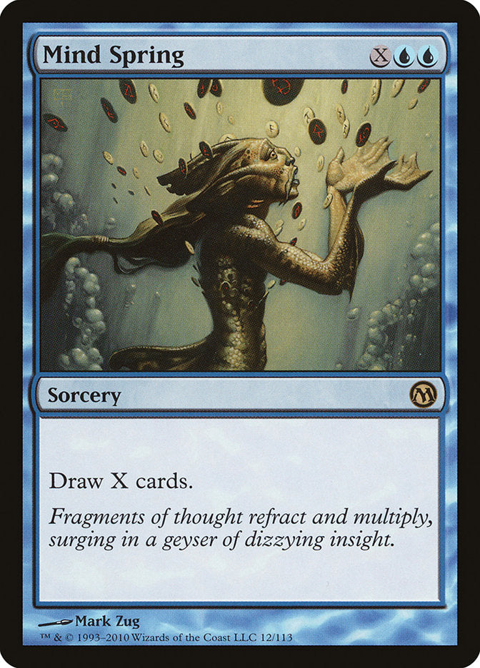 Mind Spring [Duels of the Planeswalkers] - Magic: The Gathering - Card Brawlers | Quebec | Canada |