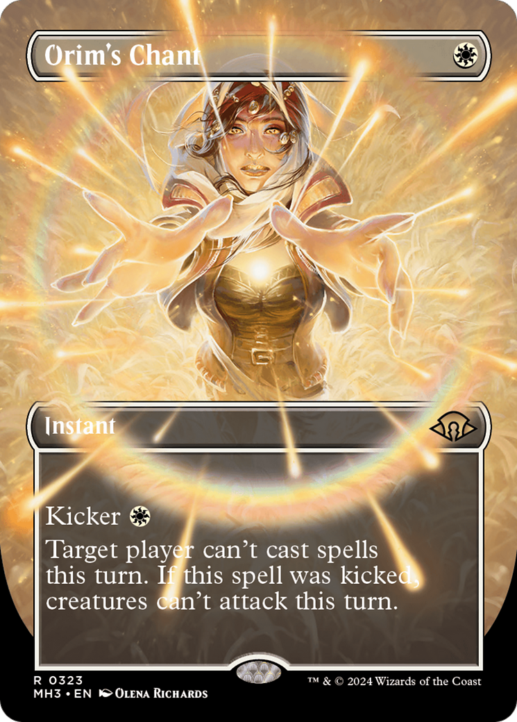 Orim's Chant (Borderless) [Modern Horizons 3] - Magic: The Gathering - Card Brawlers | Quebec | Canada |