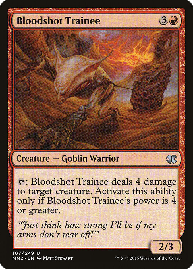 Bloodshot Trainee [Modern Masters 2015] - Magic: The Gathering - Card Brawlers | Quebec | Canada |