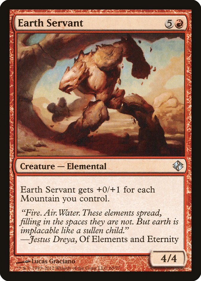 Earth Servant [Duel Decks: Venser vs. Koth] - Magic: The Gathering - Card Brawlers | Quebec | Canada |