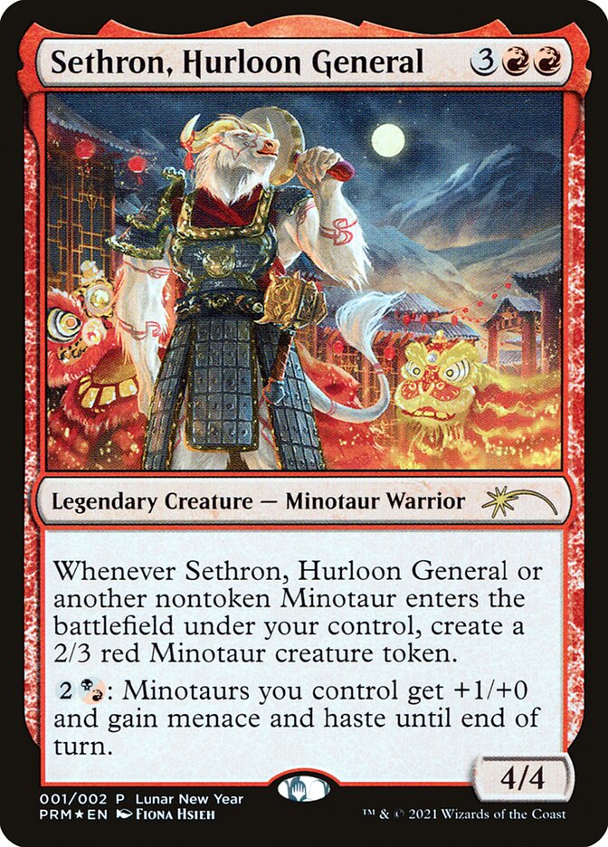 Sethron, Hurloon General [Year of the Ox 2021] - Magic: The Gathering - Card Brawlers | Quebec | Canada |