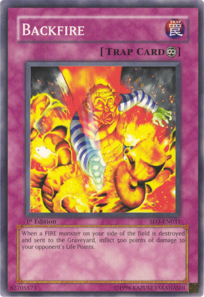 Backfire [SD3-EN031] Common - Yu-Gi-Oh! - Card Brawlers | Quebec | Canada |