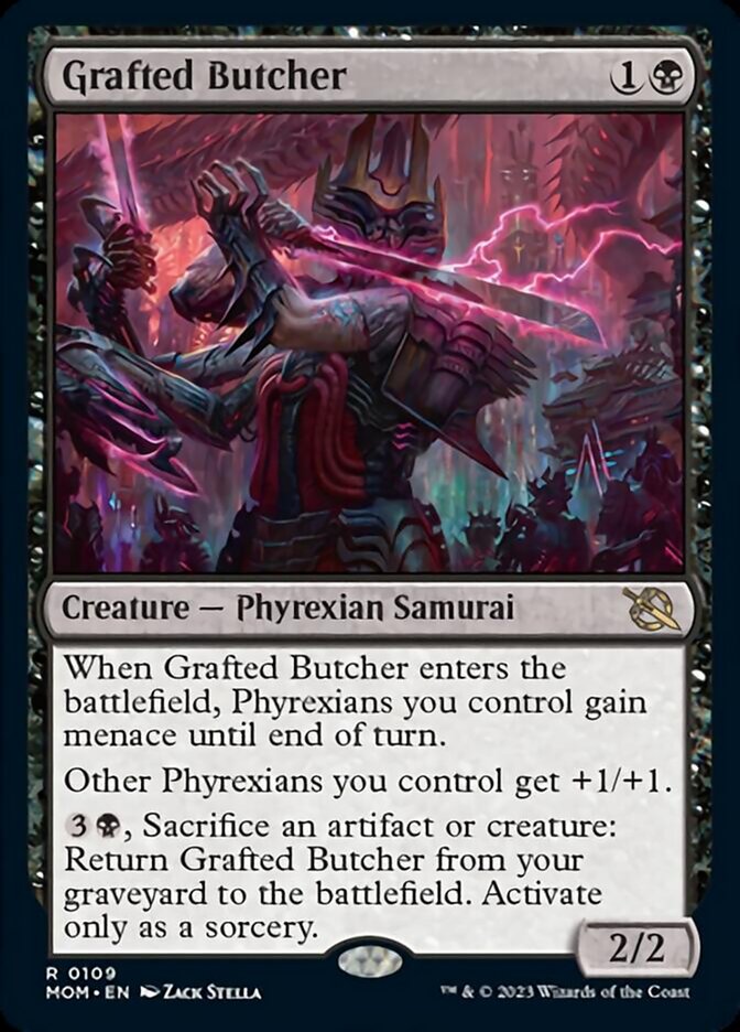 Grafted Butcher [March of the Machine] - Magic: The Gathering - Card Brawlers | Quebec | Canada |
