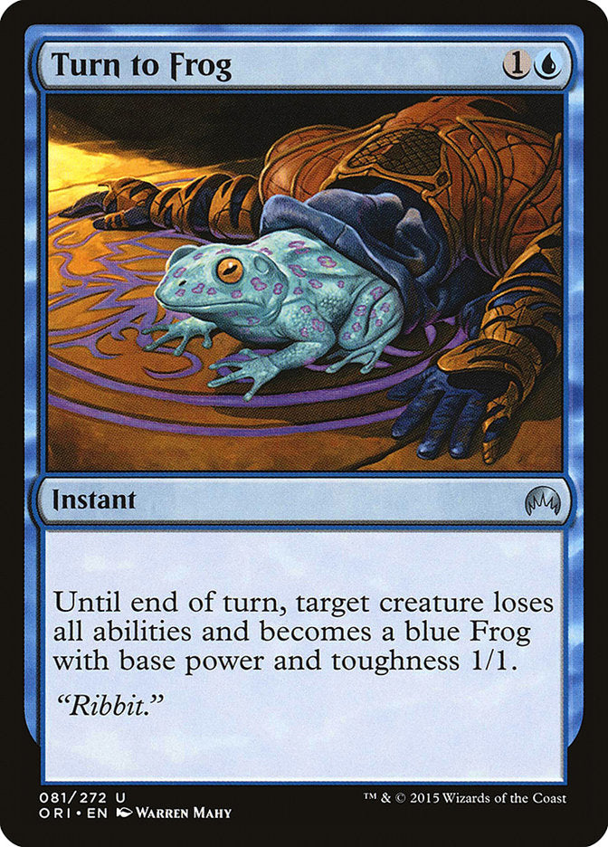 Turn to Frog [Magic Origins] - Magic: The Gathering - Card Brawlers | Quebec | Canada |
