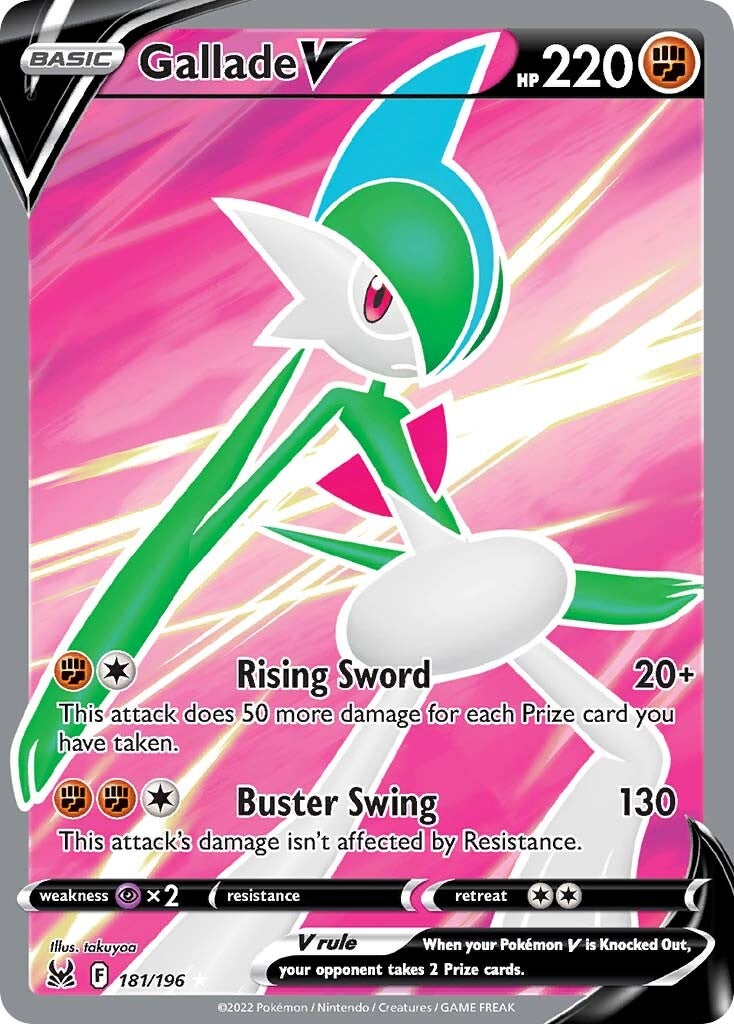 Gallade V (181/196) [Sword & Shield: Lost Origin] - Pokémon - Card Brawlers | Quebec | Canada |