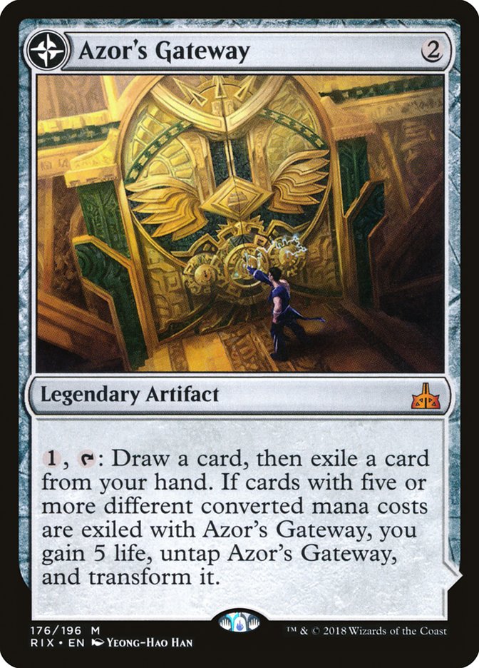 Azor's Gateway // Sanctum of the Sun [Rivals of Ixalan] - Magic: The Gathering - Card Brawlers | Quebec | Canada |