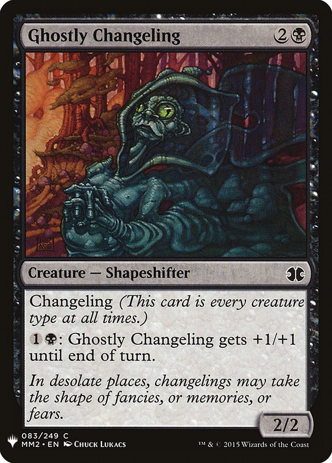 Ghostly Changeling [Mystery Booster] - Magic: The Gathering - Card Brawlers | Quebec | Canada |