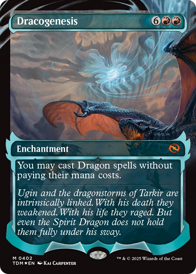 Dracogenesis (0402) (Showcase) [Tarkir: Dragonstorm] - Magic: The Gathering - Card Brawlers | Quebec | Canada |