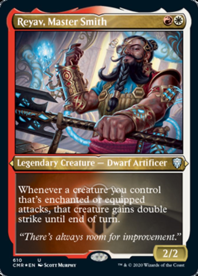 Reyav, Master Smith (Etched) [Commander Legends] - Magic: The Gathering - Card Brawlers | Quebec | Canada |