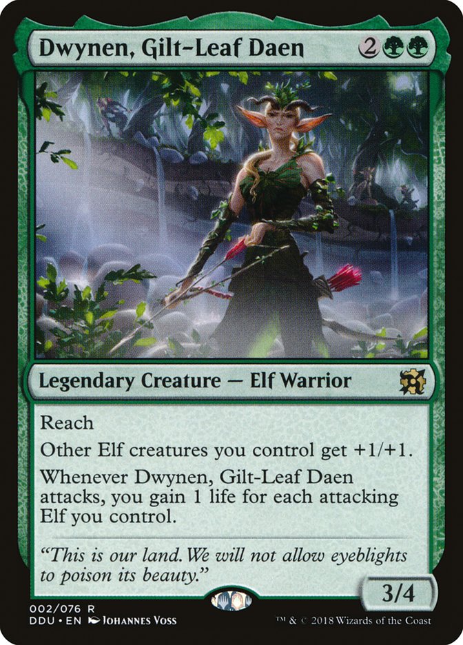 Dwynen, Gilt-Leaf Daen [Duel Decks: Elves vs. Inventors] - Magic: The Gathering - Card Brawlers | Quebec | Canada |