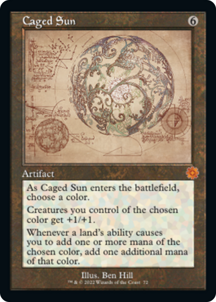 Caged Sun (Retro Schematic) [The Brothers' War Retro Artifacts] - Magic: The Gathering - Card Brawlers | Quebec | Canada |