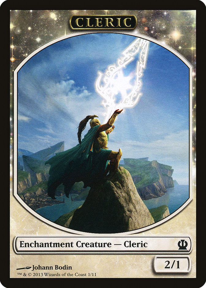 Cleric Token [Theros Tokens] - Magic: The Gathering - Card Brawlers | Quebec | Canada |