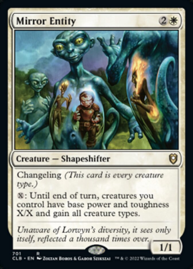 Mirror Entity [Commander Legends: Battle for Baldur's Gate] - Magic: The Gathering - Card Brawlers | Quebec | Canada |
