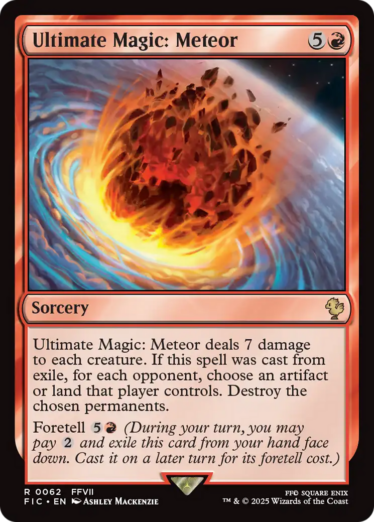 Ultimate Magic: Meteor [FINAL FANTASY Commander] - Magic: The Gathering - Card Brawlers | Quebec | Canada |