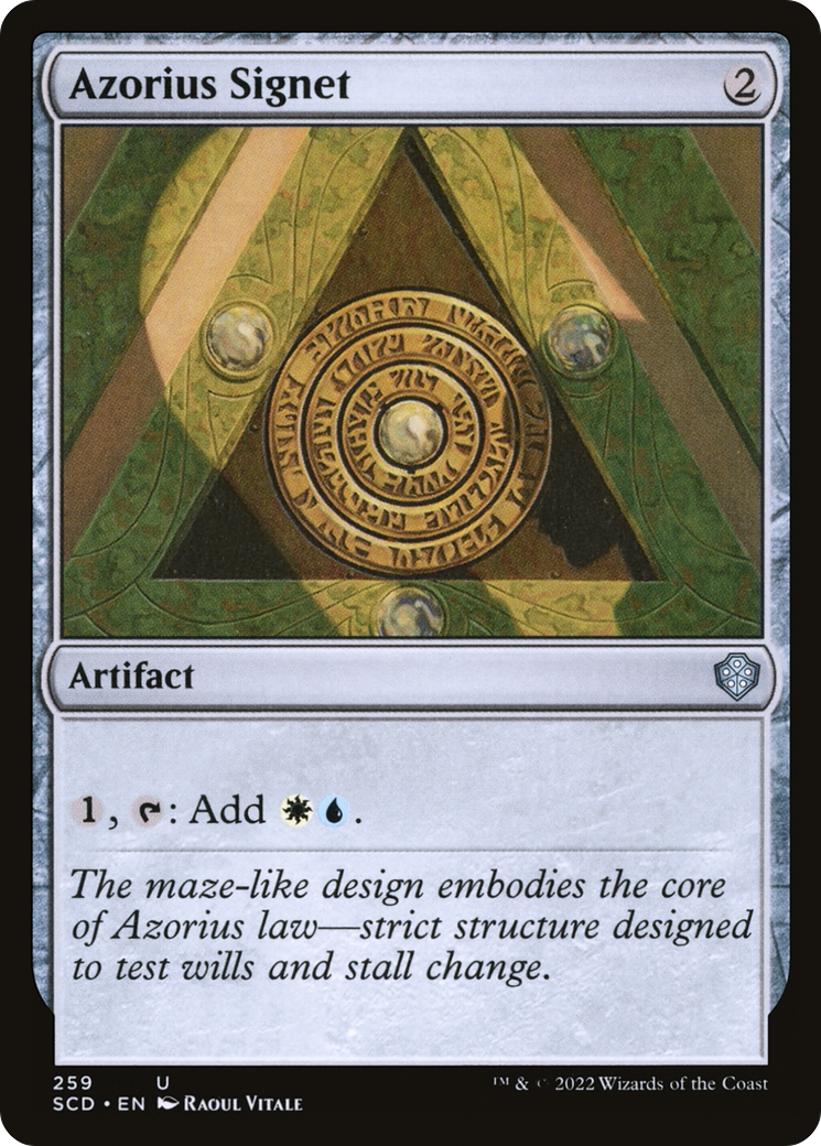 Azorius Signet [Starter Commander Decks] - Magic: The Gathering - Card Brawlers | Quebec | Canada |