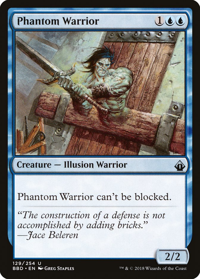Phantom Warrior [Battlebond] - Magic: The Gathering - Card Brawlers | Quebec | Canada |