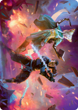 Explosive Entry Art Card [Kamigawa: Neon Dynasty Art Series] - Magic: The Gathering - Card Brawlers | Quebec | Canada |