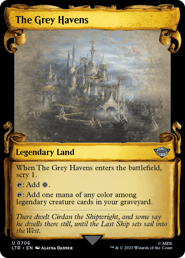 The Grey Havens [The Lord of the Rings: Tales of Middle-Earth Showcase Scrolls] - Magic: The Gathering - Card Brawlers | Quebec | Canada |