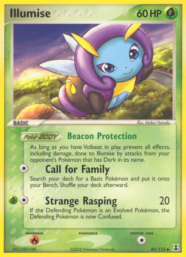 Illumise (45/113) [EX: Delta Species] - Pokémon - Card Brawlers | Quebec | Canada |