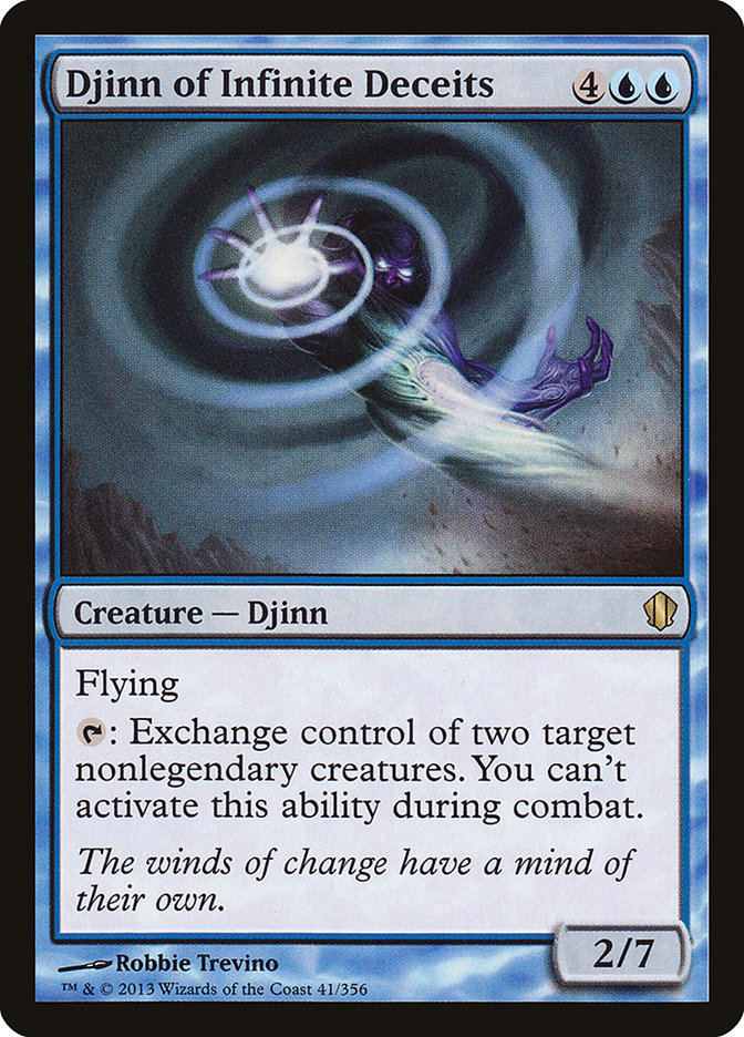 Djinn of Infinite Deceits [Commander 2013] - Magic: The Gathering - Card Brawlers | Quebec | Canada |