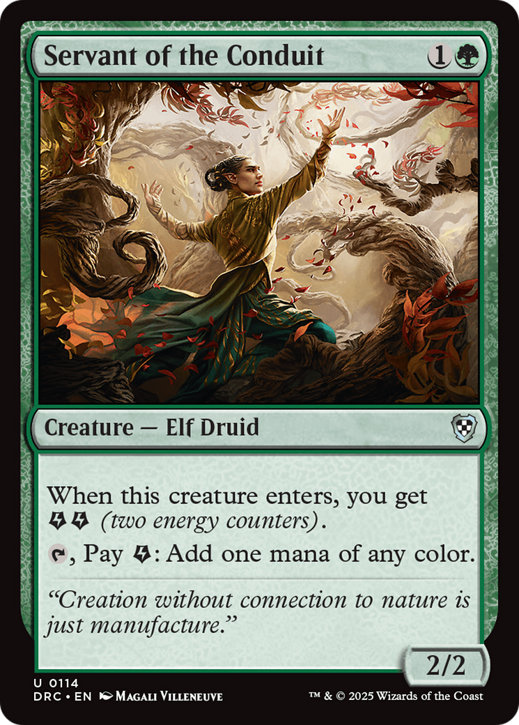 Servant of the Conduit [Aetherdrift Commander] - Magic: The Gathering - Card Brawlers | Quebec | Canada |