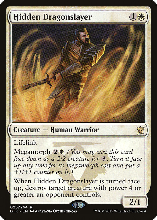 Hidden Dragonslayer [Dragons of Tarkir] - Magic: The Gathering - Card Brawlers | Quebec | Canada |
