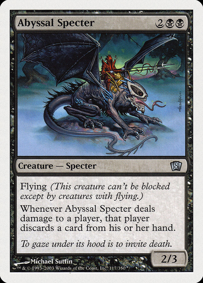 Abyssal Specter [Eighth Edition] - Magic: The Gathering - Card Brawlers | Quebec | Canada |