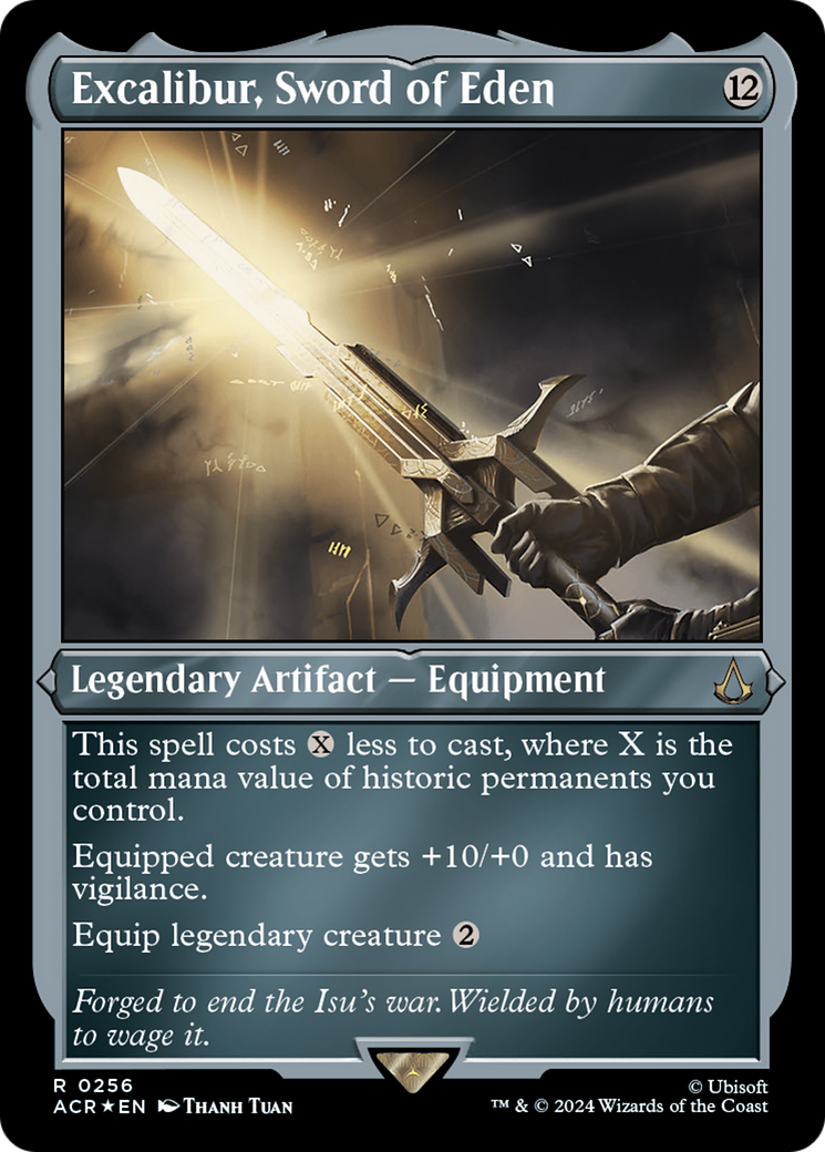 Excalibur, Sword of Eden (Foil Etched) [Assassin's Creed] - Magic: The Gathering - Card Brawlers | Quebec | Canada |