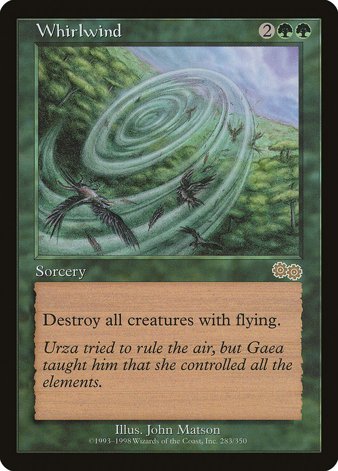 Whirlwind [Urza's Saga] - Magic: The Gathering - Card Brawlers | Quebec | Canada |