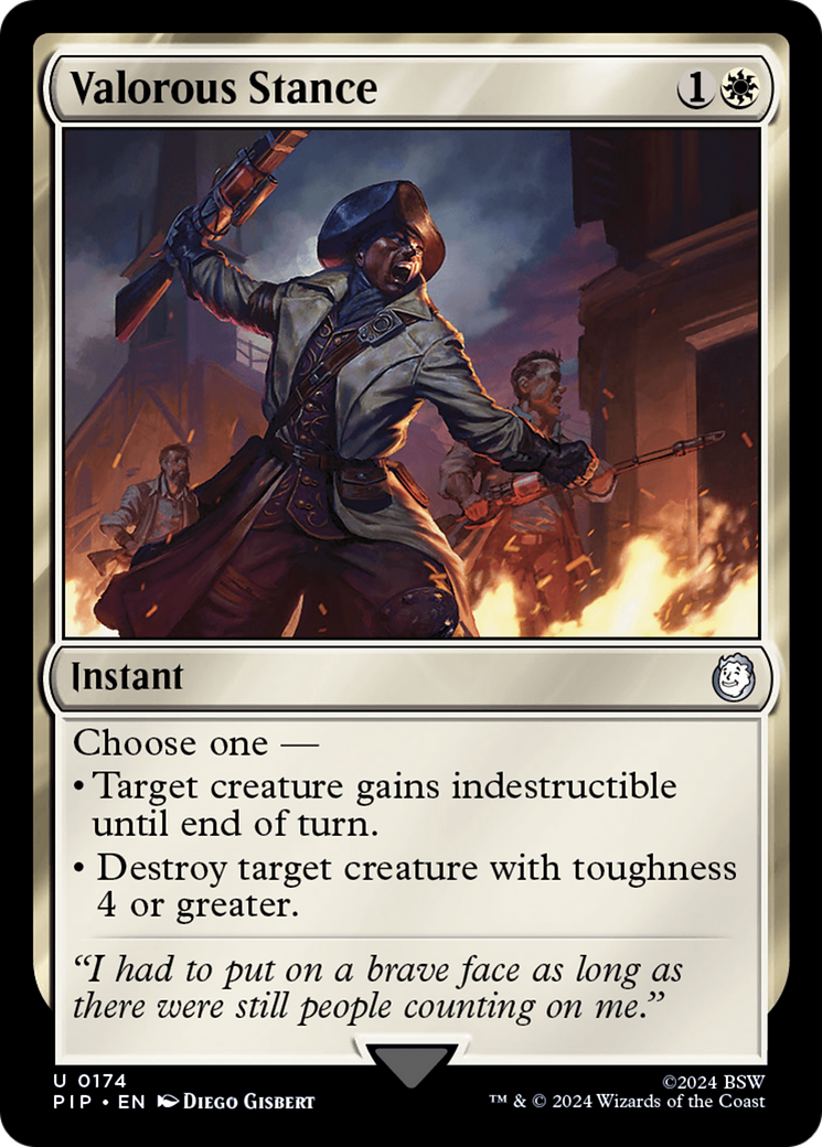 Valorous Stance [Fallout] - Magic: The Gathering - Card Brawlers | Quebec | Canada |