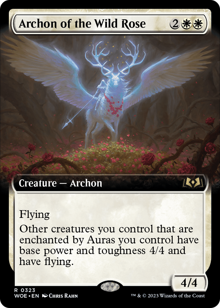 Archon of the Wild Rose (Extended Art) [Wilds of Eldraine] - Magic: The Gathering - Card Brawlers | Quebec | Canada |