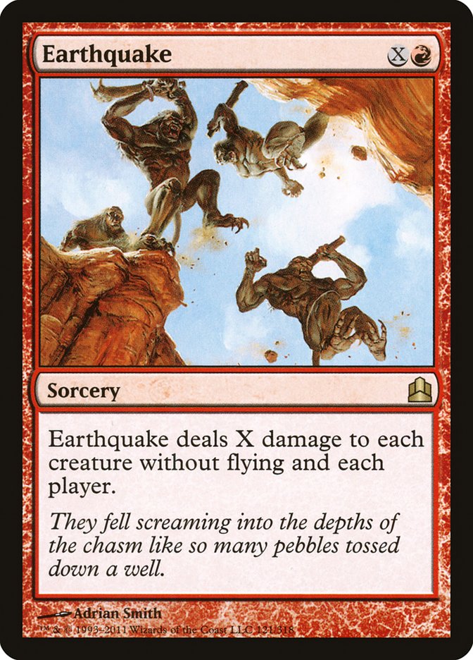 Earthquake [Commander 2011] - Magic: The Gathering - Card Brawlers | Quebec | Canada |