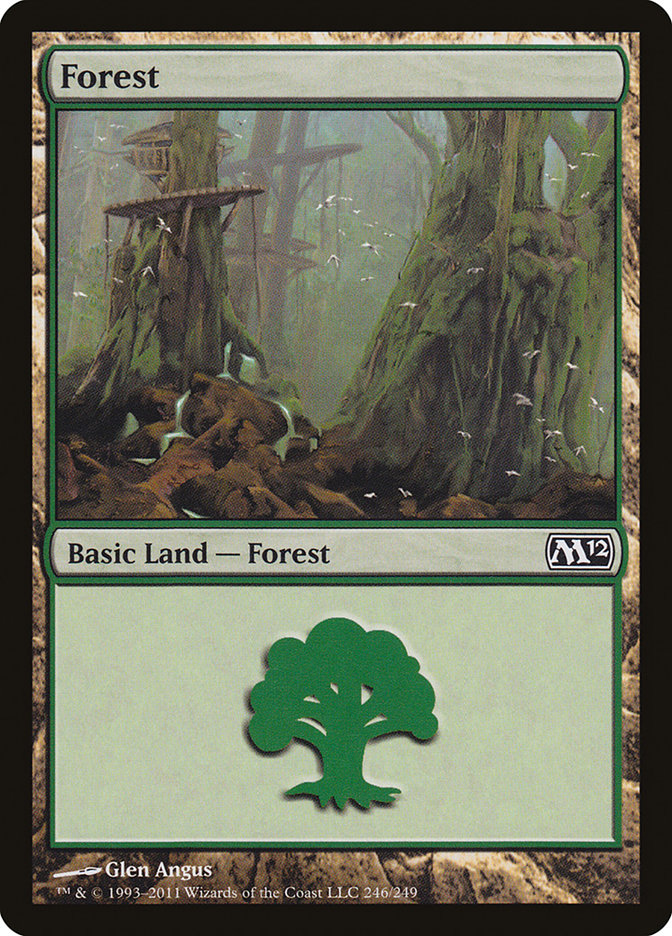 Forest (246) [Magic 2012] - Magic: The Gathering - Card Brawlers | Quebec | Canada |