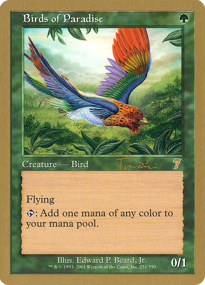 Birds of Paradise (Jan Tomcani) [World Championship Decks 2001] - Magic: The Gathering - Card Brawlers | Quebec | Canada |