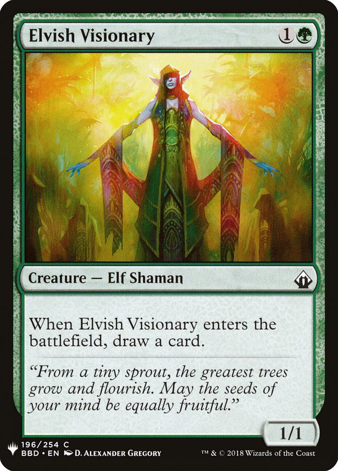Elvish Visionary [Mystery Booster] - Magic: The Gathering - Card Brawlers | Quebec | Canada |