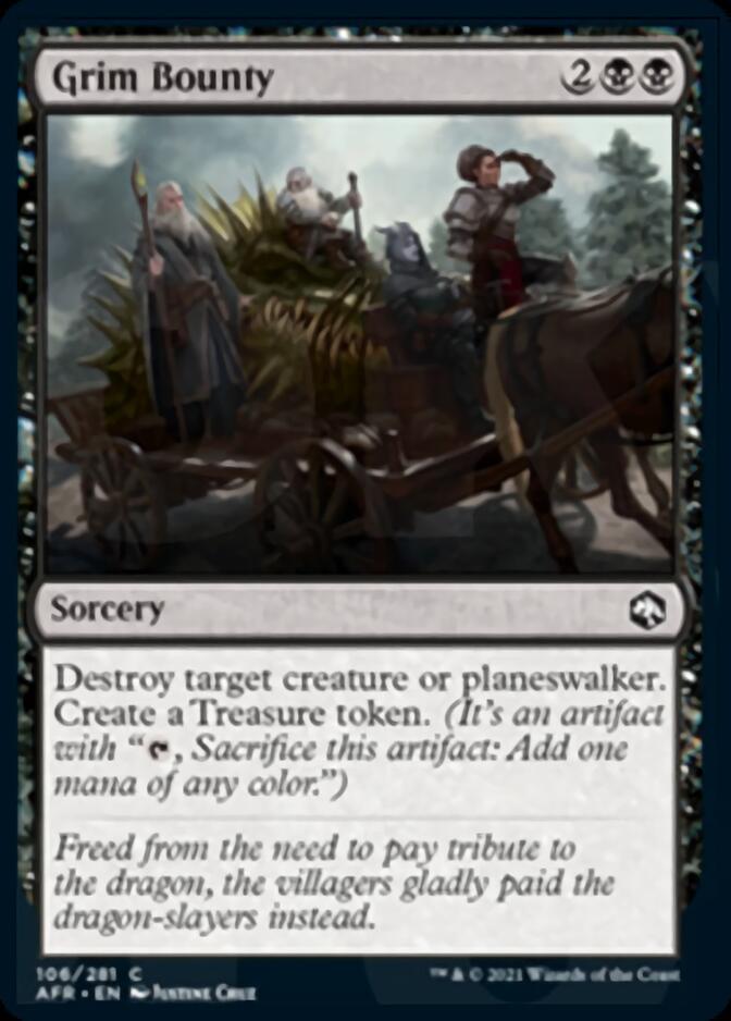 Grim Bounty [Dungeons & Dragons: Adventures in the Forgotten Realms] - Magic: The Gathering - Card Brawlers | Quebec | Canada |
