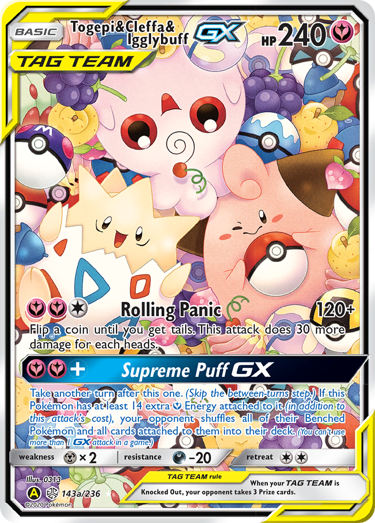 Togepi & Cleffa & Igglybuff GX (143a/236) [Alternate Art Promos] - Pokémon - Card Brawlers | Quebec | Canada |