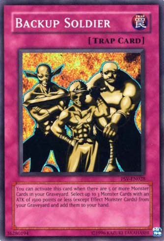 Backup Soldier [PSV-EN028] Super Rare - Yu-Gi-Oh! - Card Brawlers | Quebec | Canada |