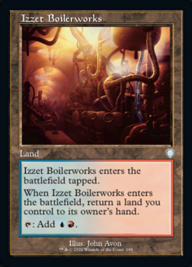 Izzet Boilerworks (Retro) [The Brothers' War Commander] - Magic: The Gathering - Card Brawlers | Quebec | Canada |
