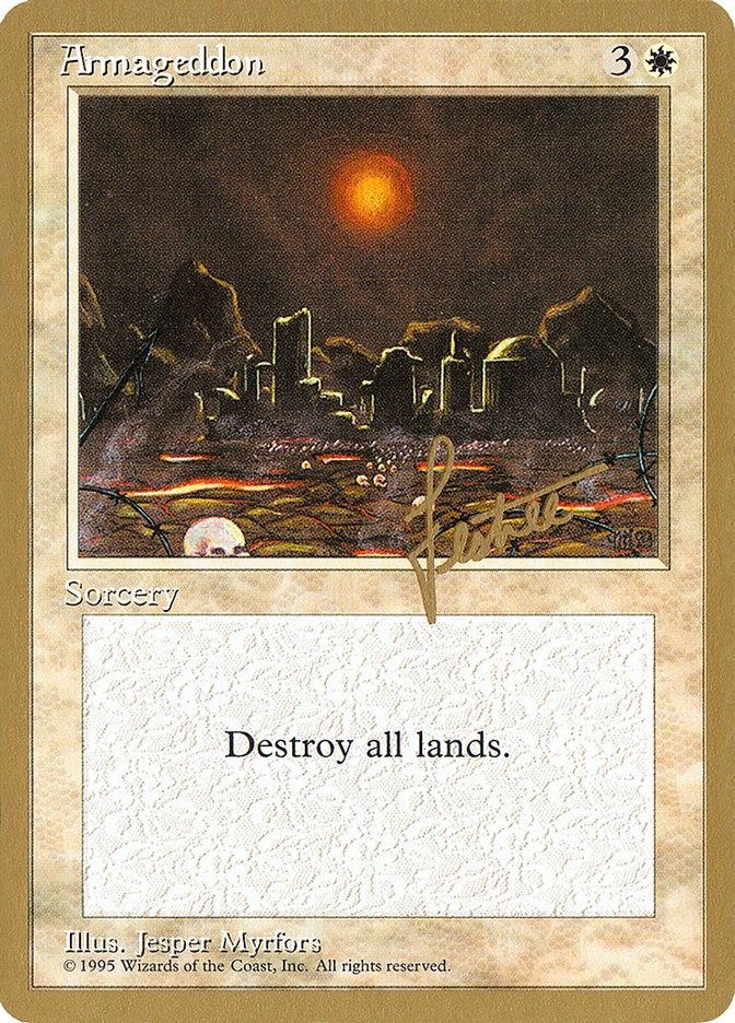 Armageddon (Bertrand Lestree) [Pro Tour Collector Set] - Magic: The Gathering - Card Brawlers | Quebec | Canada |