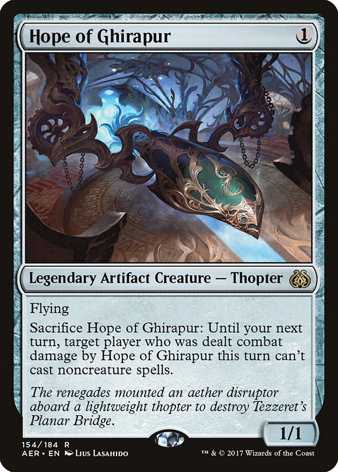 Hope of Ghirapur [Aether Revolt] - Magic: The Gathering - Card Brawlers | Quebec | Canada |