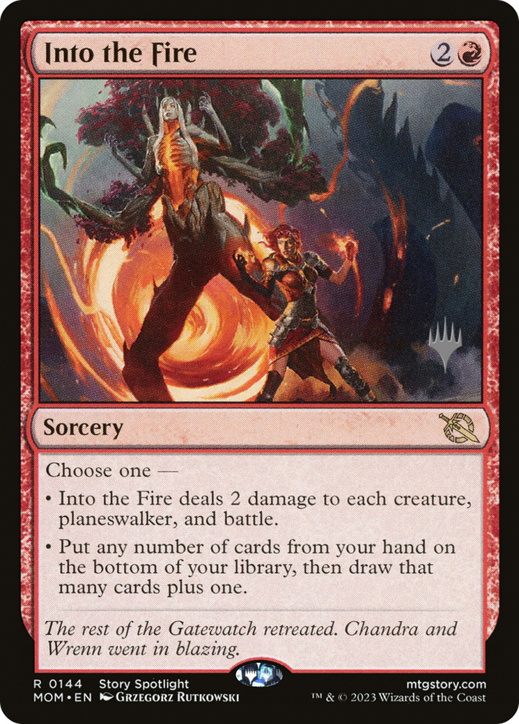 Into the Fire (Promo Pack) [March of the Machine Promos] - Magic: The Gathering - Card Brawlers | Quebec | Canada |