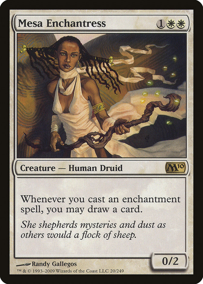 Mesa Enchantress [Magic 2010] - Magic: The Gathering - Card Brawlers | Quebec | Canada |