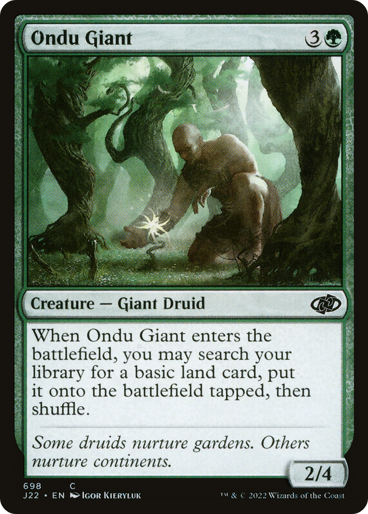 Ondu Giant [Jumpstart 2022] - Magic: The Gathering - Card Brawlers | Quebec | Canada |