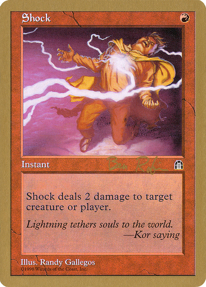 Shock (Ben Rubin) [World Championship Decks 1998] - Magic: The Gathering - Card Brawlers | Quebec | Canada |