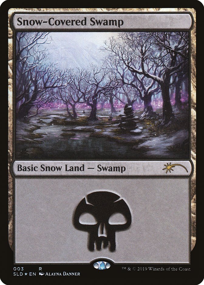 Snow-Covered Swamp (003) [Secret Lair Drop Series] - Magic: The Gathering - Card Brawlers | Quebec | Canada |