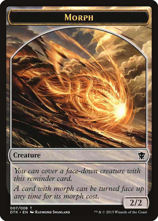Morph [Dragons of Tarkir Tokens] - Magic: The Gathering - Card Brawlers | Quebec | Canada |